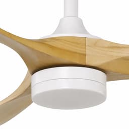 CristalRecord - Plafondventilator Nine big Ø 152 cm hout wit — thumbnail 4