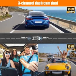 Autocamera - Rijrecorder - Veilige Rit - Met Nachtzicht - 1080P HD - Zwart — thumbnail 5