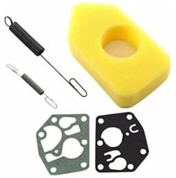 Geschikt voor Briggs & Stratton 3,5-4,5 pk Classic Sprint Quattro 450 500 550 serie motoren: luchtfilterunit 698369, stelveer 691859, membraan 495770, 795083. — thumbnail 1
