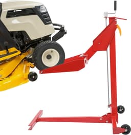 Grasmaaier Hefbok - Hefplatform Lift - Onderhoud Gazon - Telescopisch Ontwerp - 450 Lbs Capaciteit - Zwart Rood — thumbnail 1