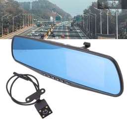Store_9 - Dual Dash Cam - 12mp 1080p HD - Achteruitkijkspiegel - Zwart - G-sensor — thumbnail 2