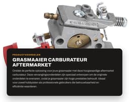 Solidchoice - Grasmaaier carburateur - Aftermarket vervangingsonderdelen - Hoge prestaties - Carburateur trimmer - Geschikt voor 243R 243RJ 543RBK 543R... — thumbnail 1