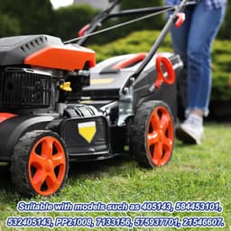 Reservemaaier riem - Aandrijfriem - Gazononderhoud - Aramidevezel constructie - 1/2 inch x 1415 inch - Grijs — thumbnail 2
