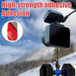 Solidchoice - 10 Stuks Dashcam Adhesive Pads, Hittebestendig, Vierkant — thumbnail 4