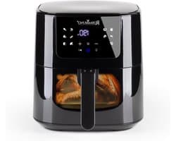Airfryer 5L - Heteluchtfriteuse Friteuse - Gezond Koken - Met Glazen Venster - 5 liter - Zwart