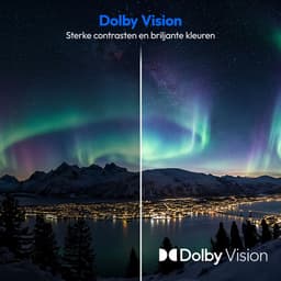 MEDION 125.7 cm 50" Ultra HD TV Smart TV 4K Dolby Vision HDR Prime Video Disney+ Compatibel met Google TV PVR Bluetooth, MD850401 | Dolby Vision HDR, Prime Video, Disney+, kompatibel mit Google TV, PV — thumbnail 3
