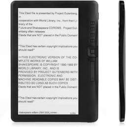 Draagbare 7-inch e-reader met kleurenscherm, ondersteunt geheugenkaarten, kan digitale boeken lezen en heeft een geheugencapaciteit tot 8 GB. — thumbnail 1