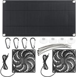 12V 10W Zonne Raamventilator, Effici毛nt, Eenvoudige Montage, Krachtige Ventilatie Voor Schuur — thumbnail 2