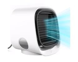 Vernieuwde Vital Breeze draagbare airco: vernevelingsventilator met 3 snelheden – draagbare koelventilator voor thuis, kantoor of slaapkamer