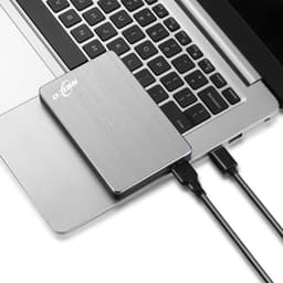 Externe Harde Schijf - Draagbare Opslag - Bestanden Opslaan - Plug en Play - 250 GB - Grijs — thumbnail 2