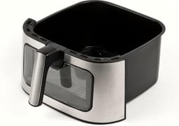 Heteluchtfriteuse - Airfryer Frituurpan - Gezond Frituren - Grote Capaciteit - 9 Liter - Zwart — thumbnail 5