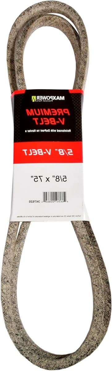 Aandrijfriem - V-riem Grasmaaier - Grasmaaien - Kevlar Versterkt - 5/8" x 75" - Zwart — afbeelding 1