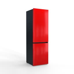 NUNKI LARGECOMBI-FRED / Combi Bottom Koelkast, E klasse, 269l, Hod Rod Red, Gloss (FRONT only) — thumbnail 5
