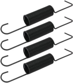 Maaierdeck Riem - 4 Stuks - Compatibel met John Deere - Vervanging GX20377/GX21582 - Metaal - Zwart - Eenvoudig te installeren - Grasmaaieronderdeel — thumbnail 1