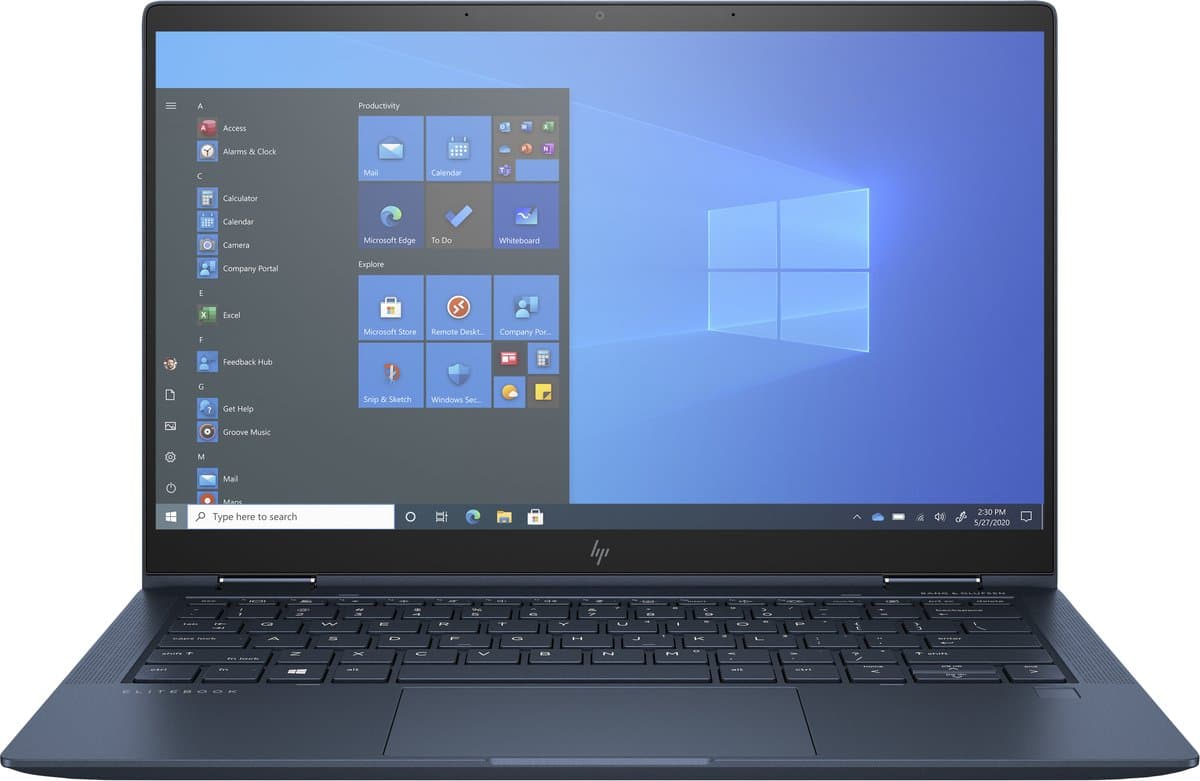 HP Elite Dragonfly G2 - 13.3" FHD Touchscreen - Intel Core i7-1185G7 - 512 GB - 16 GB - Windows 11 Pro — afbeelding 1
