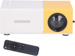 SnelShoppen - Mini Projector TFT LCD Video Projector - Draagbare Home Theater Beamer met Ingebouwde Speaker - Compatibel met USB, AV, Smartphone, Tabl — thumbnail 1
