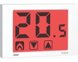 Slimme Touch Thermostaat - Wit - Energiebesparend en Modern