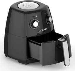 Airfryer - Heteluchtfriteuse - Gezond Koken - Snelle Verwarmings - 2.5 Liter - Zwart — thumbnail 1