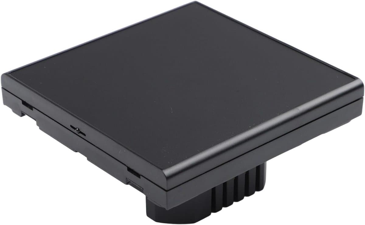 Slimme Thermostaat - Temperatuurregelaar - Comfortabel Huis - App & Spraakbesturing - 8.6 x 8.6 cm - Zwart — afbeelding 1