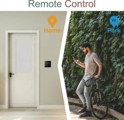 Slimme Thermostaat - Wandthermostaat Programmeerbaar - Verwarming Regelen - Wifi Spraakbesturing - 8.6 cm - Zwart — thumbnail 4