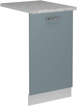 Vaatwasser Deurpaneel - Frontpaneel Vaatwasser - Keuken Inrichten - Speciaal voor R-Line - 45 cm - Blauwgrijs — thumbnail 1