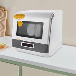 Mini Vaatwasser - Aanrecht Model - Keuken Reinigen - Energie Efficiënt - 4-6 Couverts - Wit — thumbnail 3