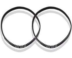 Dailygoods- Transportband Grasmaaier - Aandrijfriem F016L66677 - Geschikt voor Rotak 32/ARM32 - Duurzaam - Eenvoudige installatie - 2 stuks - Grasmaaier Riem