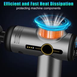 Mini-spiermassagegeweer - ultrastil - 99 snelheden - verlicht spierpijn - ShopVlot — thumbnail 3