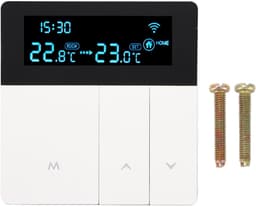 Slimme Thermostaat - Programmeerbare Regelaar - Comfort Verhoging - Levendig Kleurendisplay - AC90-240V - Wit — thumbnail 5