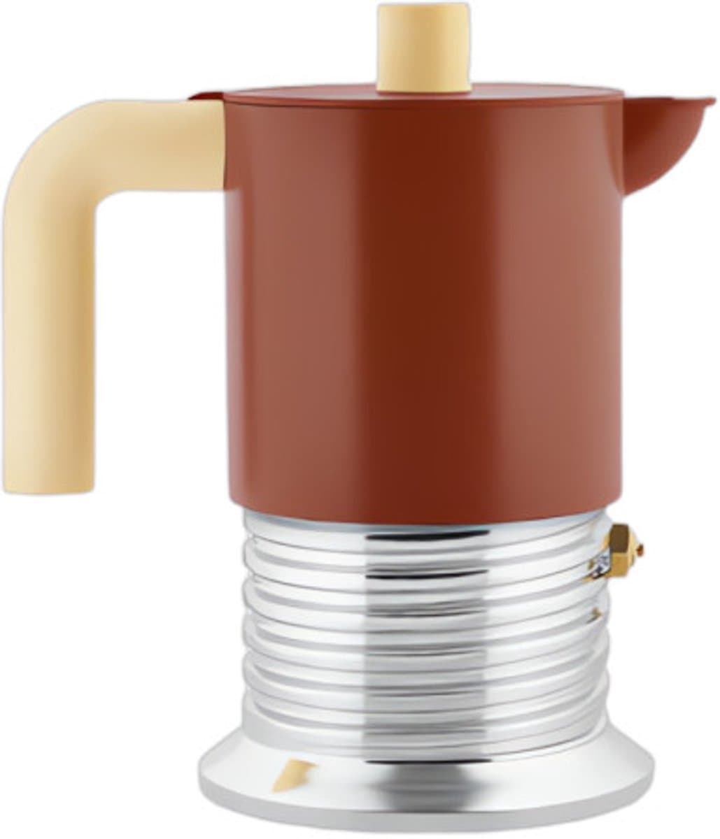 Alessi Vite Percolator - 6 kops - Bruin - Inductie — afbeelding 1