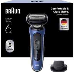 BRAUN 62-B1200s Scheerapparaat Blauw — thumbnail 1