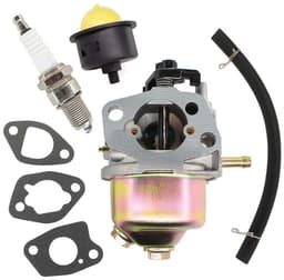Dailygoods- Carburateur Set - 1x Carburateur - 3x Pakking - 1x Slang - 1x Pomp Primer - 1x Bougie - Grasmaaieronderdelen — thumbnail 4