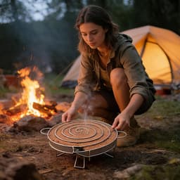 Rookgenerator voor barbecue, koud roken, rooksmaak toevoegen aan vlees en vis, geschikt voor buitengebruik en roken in roestvrij staal, ideaal voor elke grill en rookkast — thumbnail 2