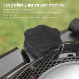 Dailygoods- Gastankdop - 2 Stuks - Geschikt Voor Grasmaaier - Compatibel Met Briggs & Stratton 675EXi/725EXi - Duurzaam ABS-Materiaal - Lichtgewicht en Compact - Tankdop — thumbnail 4