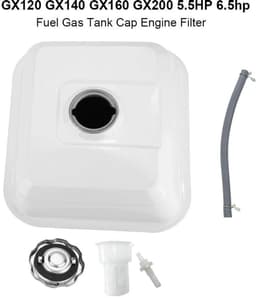 Dailygoods - Gas Fule Tank Vervanging - 3 Liter - Duurzaam en Betrouwbaar - Geschikt voor Grasmaaier Motoren - Vervangingsonderdeel - Ideaal voor Tuin... — thumbnail 3