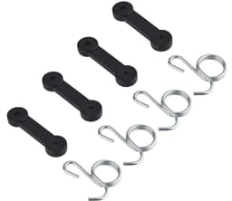 Dailygoods- Grasklep 4x Vergrendeling - 4x Haak - Vervanging voor Husqvarna - Onderdeelnummer 532160793 - Geschikt voor 42"/46" Dekken - Compatibel met Diverse Modellen — thumbnail 3