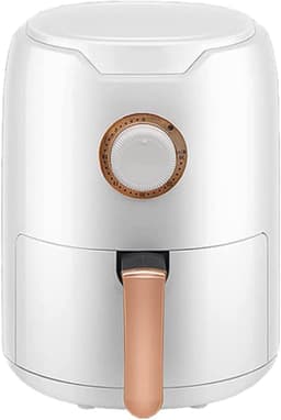 Airfryer - Olievrije Frituurpan - Gezond Frituren - Compact Formaat - 22 Liter - Zwart — thumbnail 1