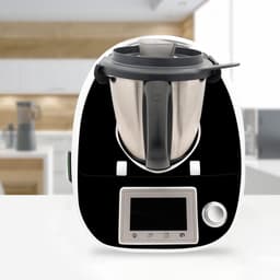 Keukenmachine stickers - Apparaat folie - Keuken personaliseren - Op maat gesneden - TM5 - Zwart mat — thumbnail 2