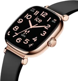 Ice Watch ICE smart SQ 2.0 - Rose-gold - Black 025890 Horloge - Siliconen - Zwart - Ø 38 mm — thumbnail 2