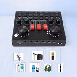 Condensatormicrofoon - Podcast Starterspack - Microfoon - Cardioïde & Ruisonderdrukking - 192kHz & Plug & Play - Complete Set - Voor Livestream & Opname — thumbnail 2