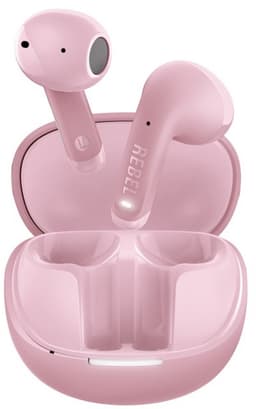 Fresh 'n Rebel Twins Core 2 - Draadloze oordopjes - Bluetooth oortjes met 40 uur speeltijd - Met Microfoon en App - Pastel Pink — thumbnail 3