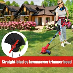 Reservemes Grastrimmer - Snijkop Trimmer - Gazon Onderhoud - Robuuste Kwaliteit - 100 stuks - Rood — thumbnail 3