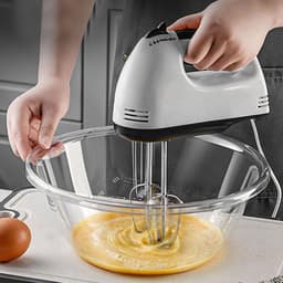 Plastic mengkom met grote capaciteit, niet-klevende deegkom geweldig voor het mengen van deeg, dressing salade, kloppen eieren wassen groenten (klein formaat) — thumbnail 5