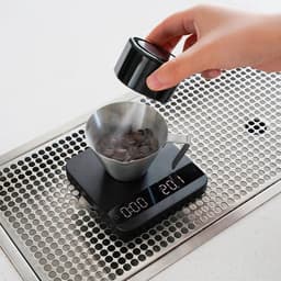 1 Stuk -espressokopjes - roestvrijstalen - maatbeker met enkele tuit en schaalverdeling - handvat - espresso-accessoires voor het zetten van koffie (100ml, zilverkleurig) — thumbnail 4