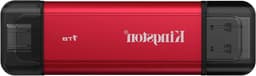 Draagbare SSD - Externe Opslag - Bestanden Overzetten - Dubbele USB A/C - 1TB - Rood/Zwart — thumbnail 1