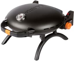 O-Grill 600 Black - Draagbare Gas BBQ - Met Thermometer - Compact & Krachtig - Balkon / Camping - Zwart — thumbnail 3