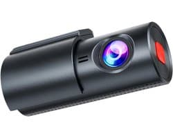 DnA® Dashcam - Dashcam Voor Auto - Dashcams - Dashcam Voor Auto Voor en Achter - Dashcam Draadloos - Zwart - 9cm x 4cm x 4cm