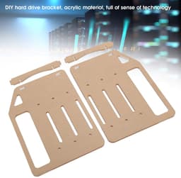 Dailygoods - Transparante Acryl Harde Schijf Beugel voor 3,5 Inch Harde Schijven — thumbnail 5