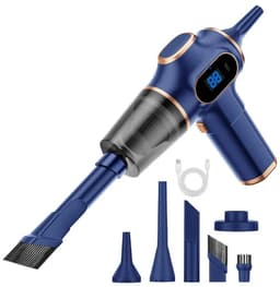 Innovastore Autostofzuiger - Kruimeldief - Draagbarestofzuiger - Reinigingsmachine - Tapijtreiniger - Draadloos - 95000PA -Blauw — thumbnail 1