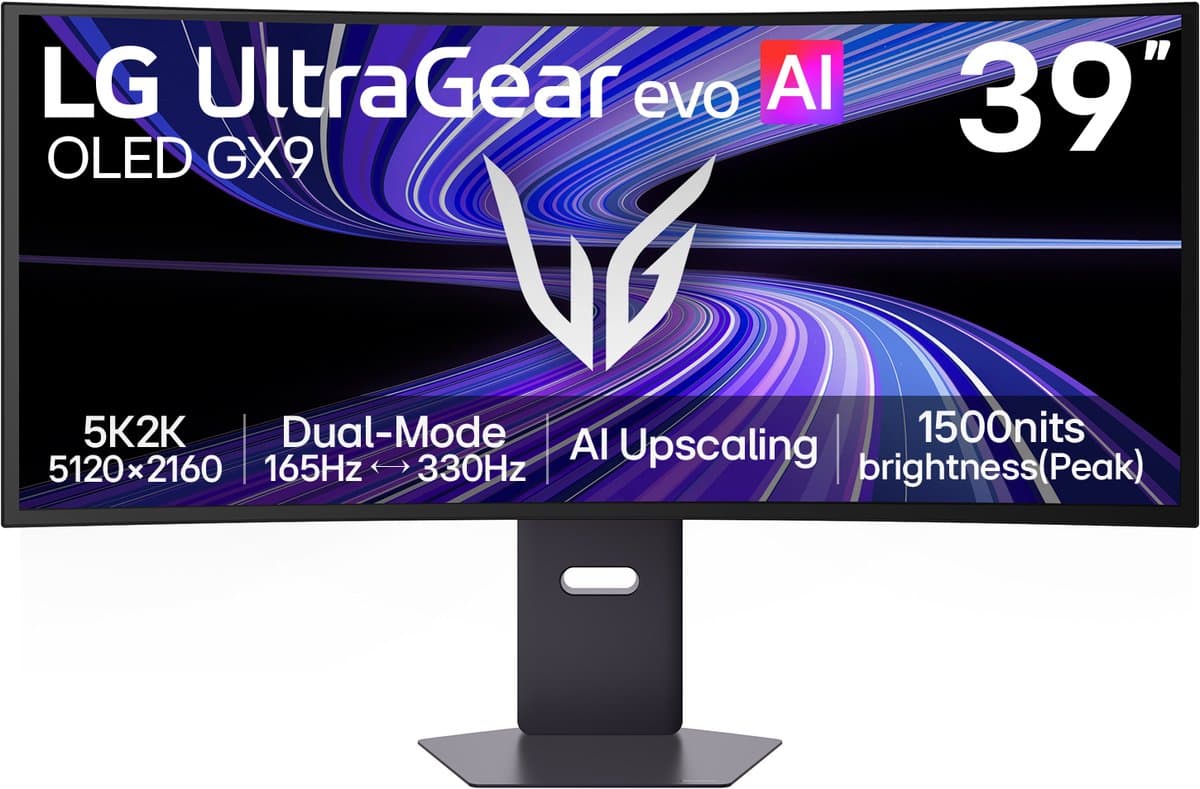 LG UltraGear Evo 39GX950B OLED Curved — afbeelding 1